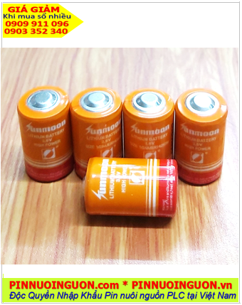 Pin Sunmoon ER14250M; Pin nuôi nguồn Sunmoon ER14250M High Power 1/2AA 3.6v 1200mAh